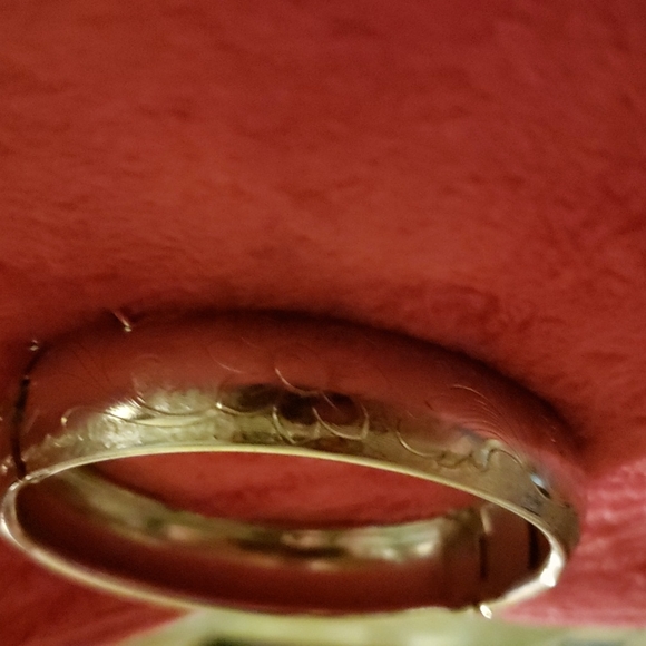 .925 Sterling Silver Bracelet with Floral Vine Engraving Details - Picture 11 of 17